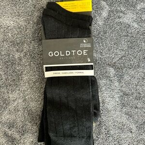 Gold Toe Edition Men's 3-Pack Big & Tall (Shoe Size 12 - 16) Crew Dress Socks